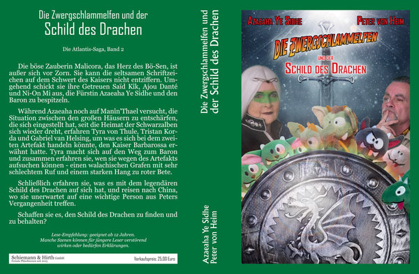 Buch: Die Zwergschlammelfen und der Schild des Drachen (Hardcover Limitierte Auflage)
